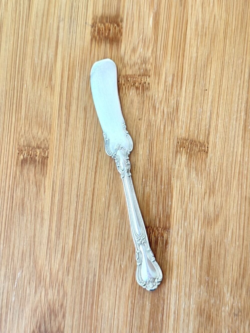 Vintage Sterling Silver Chantilly By Gorham Butter Spreader